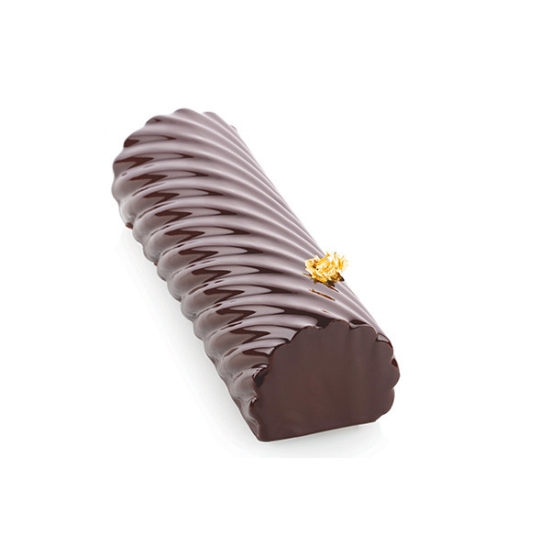 MOULE SILIKOMART PROFESSIONNEL BUCHE TORSADE